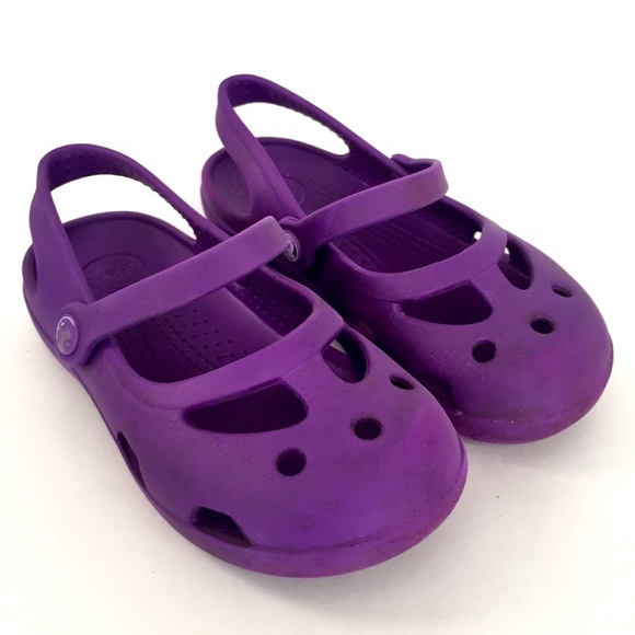 girls mary jane crocs